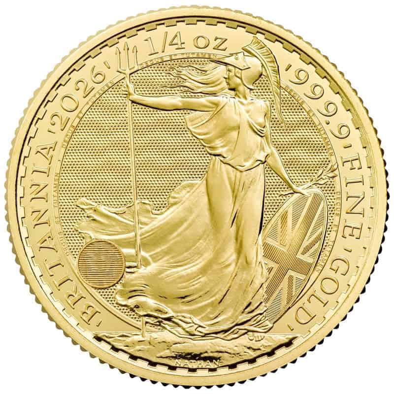 1/4 oz Gold Britannia Coin 2026
