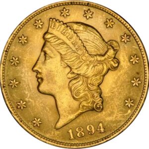 $20 Double Eagle Liberty Head Gold Coin