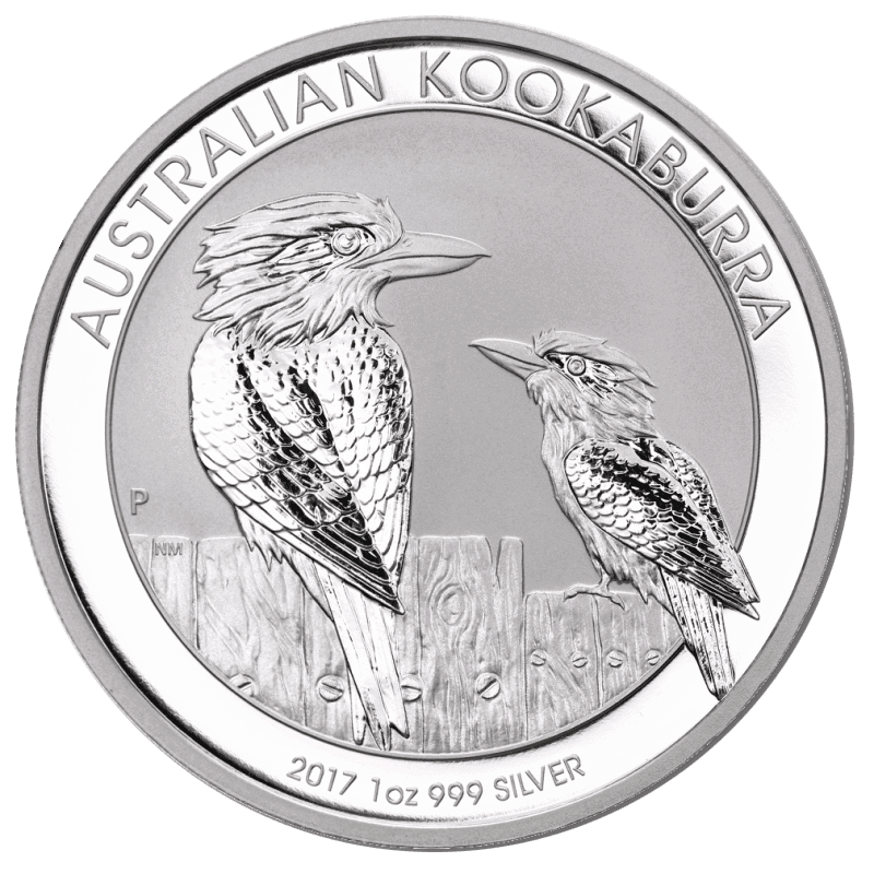 1 oz Australian Kookaburra Silver Coins (Mixed Years)