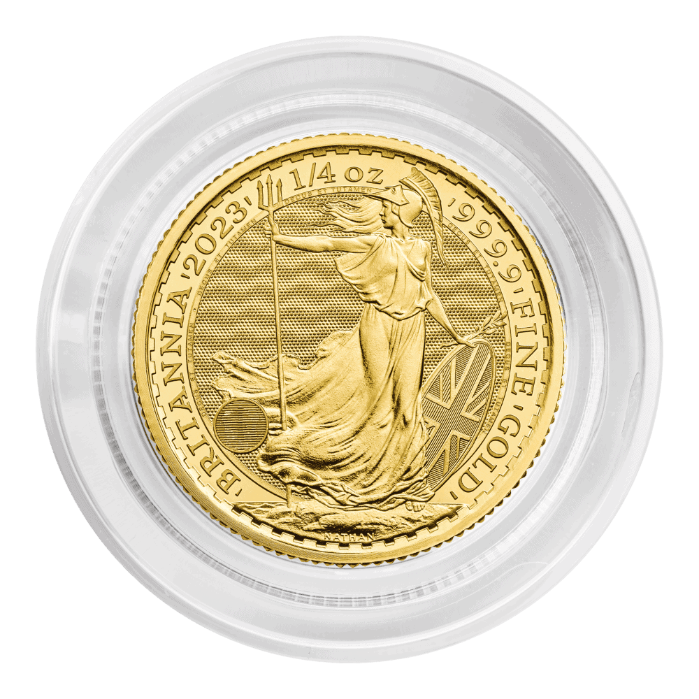 1/4 oz Gold Britannia Coin 2023