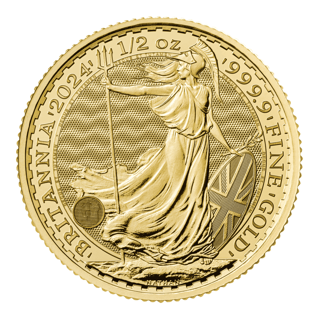 1/2 oz Gold Britannia Coin 2024