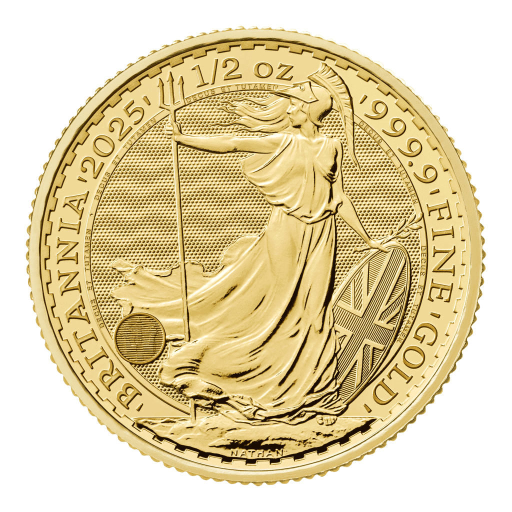 1/2 oz Gold Britannia Coin 2025