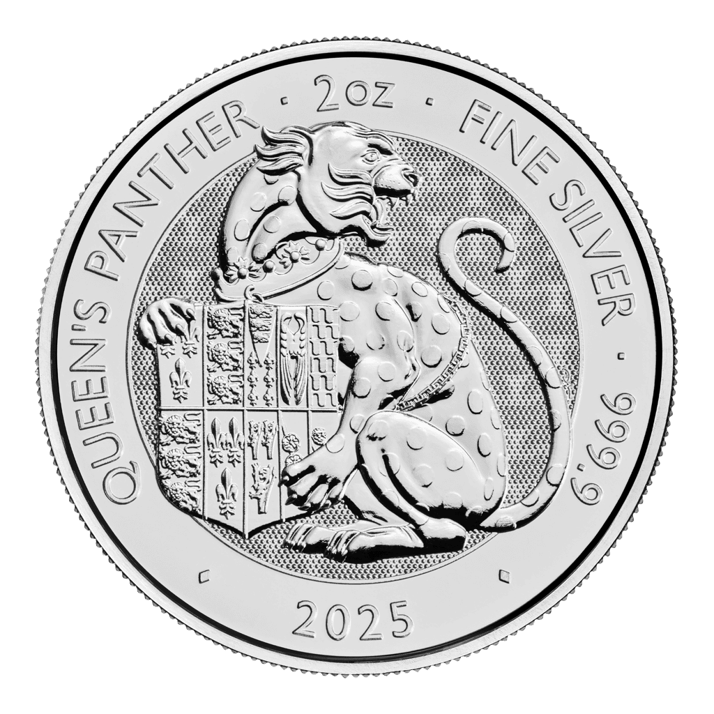 The Queen’s Panther - Tudor Beasts 2oz Silver Coin 2025