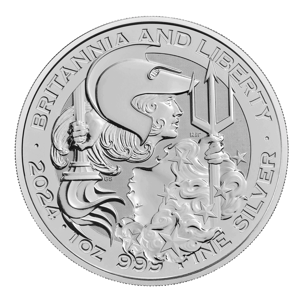 The 2024 Liberty and Britannia silver