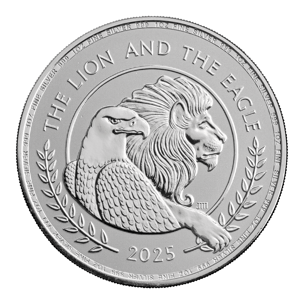 The Lion and The Eagle 1oz Silver Coin 2025