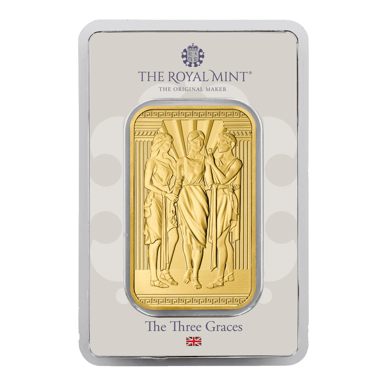 Three Graces 1oz Gold Bar Limited Mint